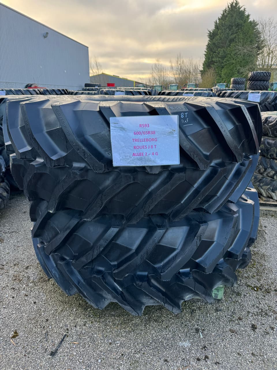 Pneumatique TRELLEBORG 600/65R38 - photo principale