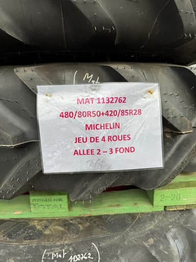 Pneumatique MICHELIN 480/80R50+420/85R28 - photo 2