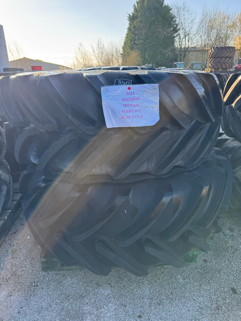 Pneumatique MICHELIN 650/65R38 - photo principale