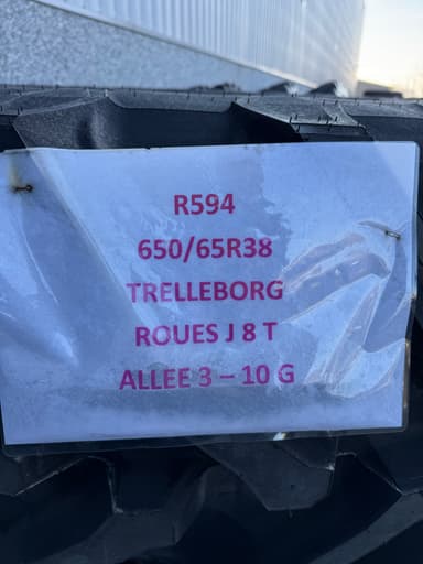 Pneumatique TRELLEBORG 650/65R38 - photo 2