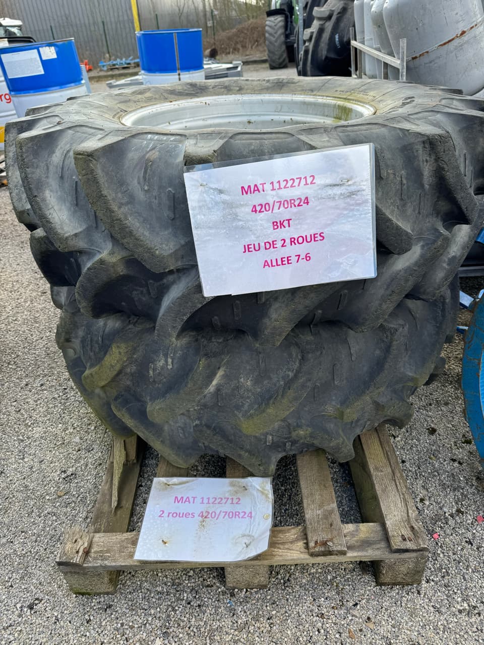 Pneumatique BKT 420/70R24 - photo principale