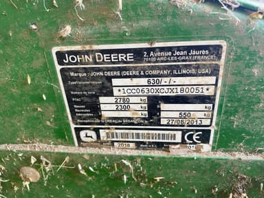 Faucheuse conditionneuse JOHN DEERE 630 - photo 3