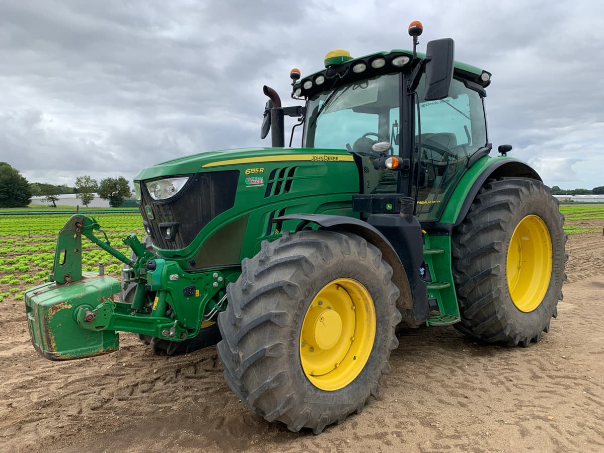 Tracteur JOHN DEERE 6155R - photo principale