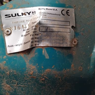 Herse rotative SULKY HR Culture - photo 5