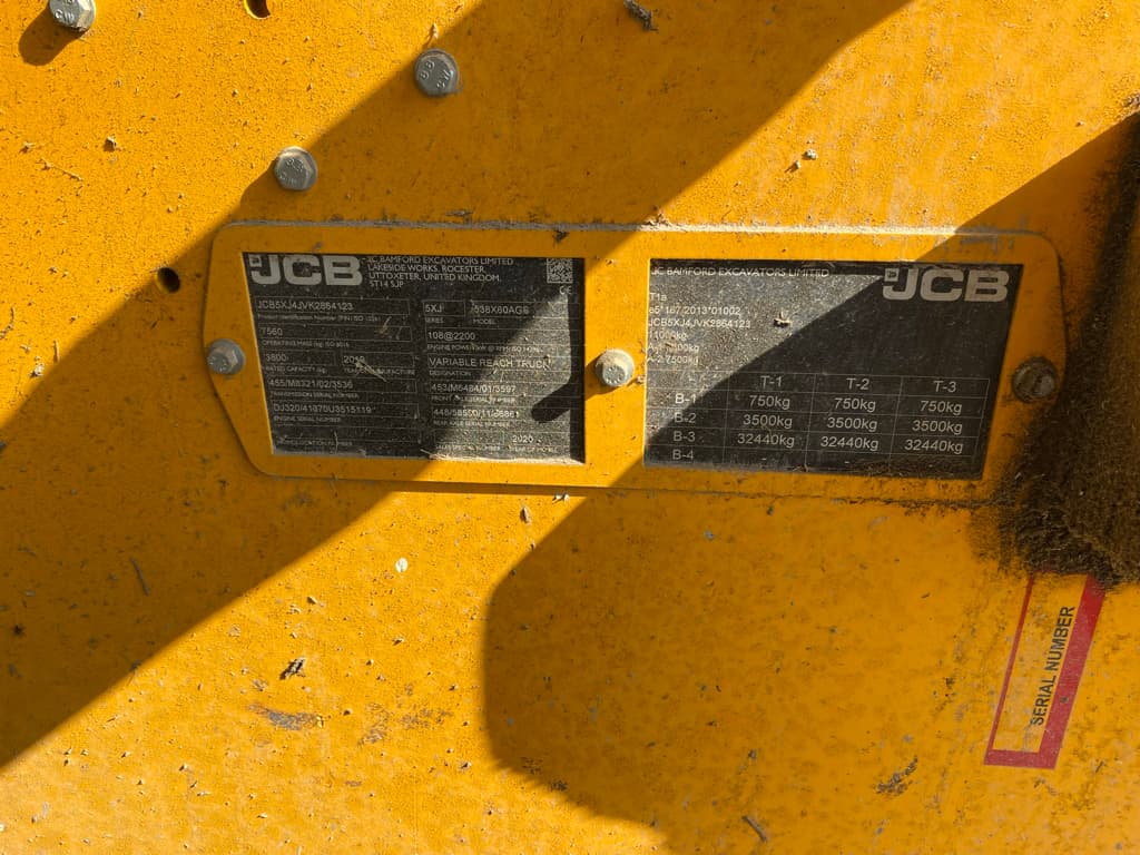 Telescopique JCB 538 60 AS  - photo principale