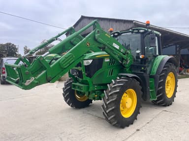 Tracteur chargeur JOHN DEERE 6145M - photo 2