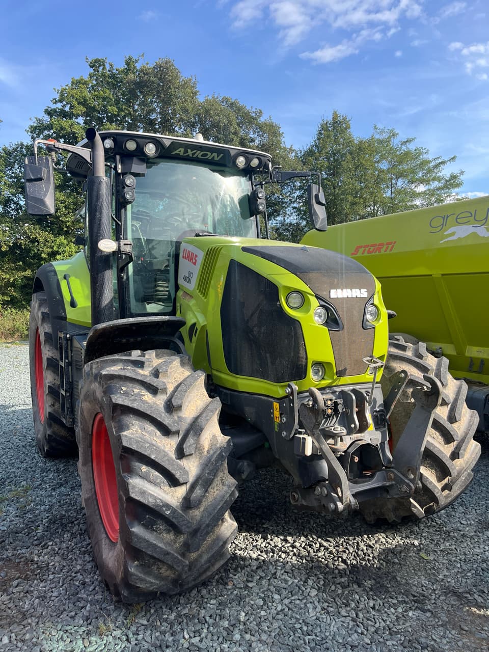 Tracteur CLAAS Axion 810 Cebis - photo principale