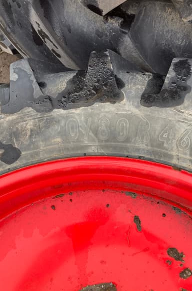 Pneumatique MICHELIN 420/80R46 Agribib + 16.9r28 agribib  - photo 3