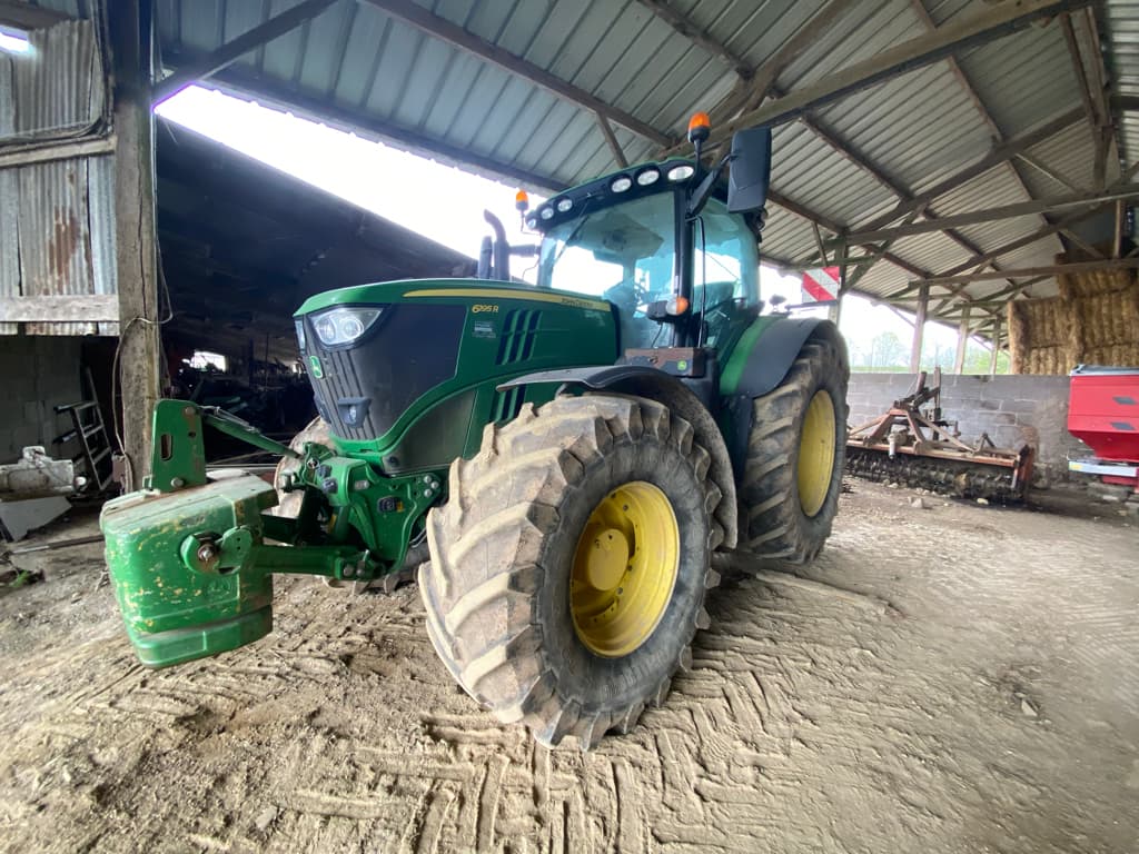 Tracteur JOHN DEERE 6195 R - photo principale