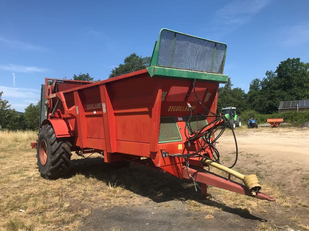 Epandeur fumier DEGUILLAUME HVD 90 - photo principale