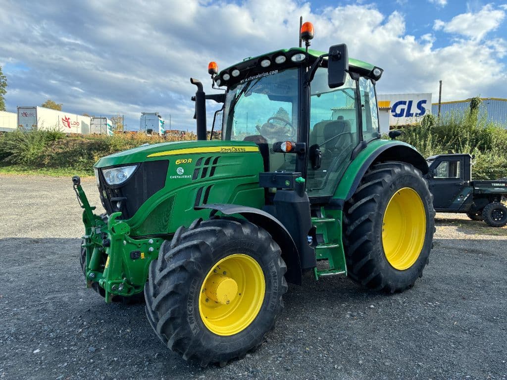 Tracteur JOHN DEERE 6110R - photo principale