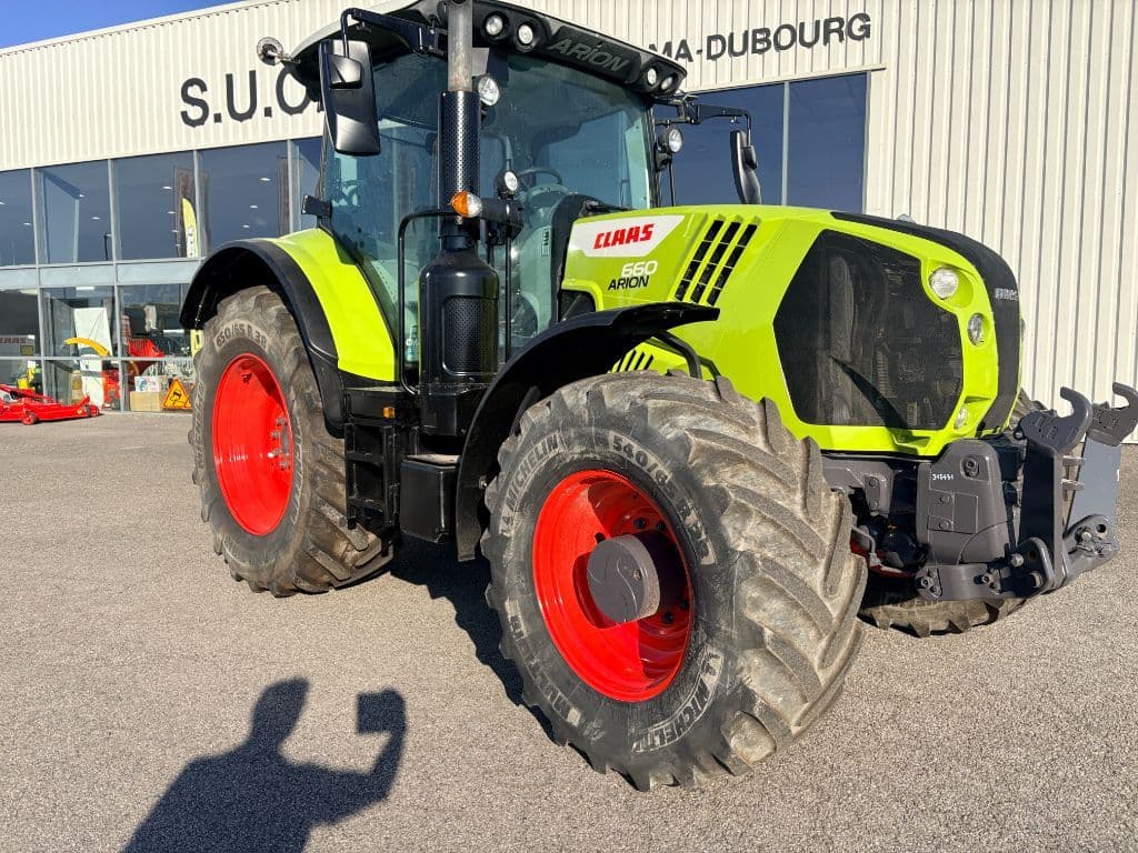Tracteur CLAAS ARION 660 CMATIC CIS+ - photo principale