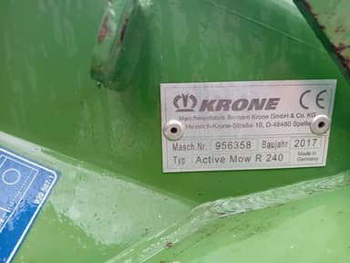 Faucheuse KRONE ACTIVE MOW  R 240 - photo 4