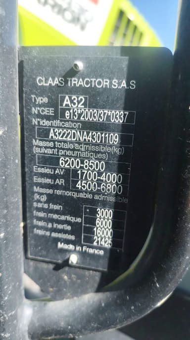 Tracteur CLAAS ARION 430 - photo 5