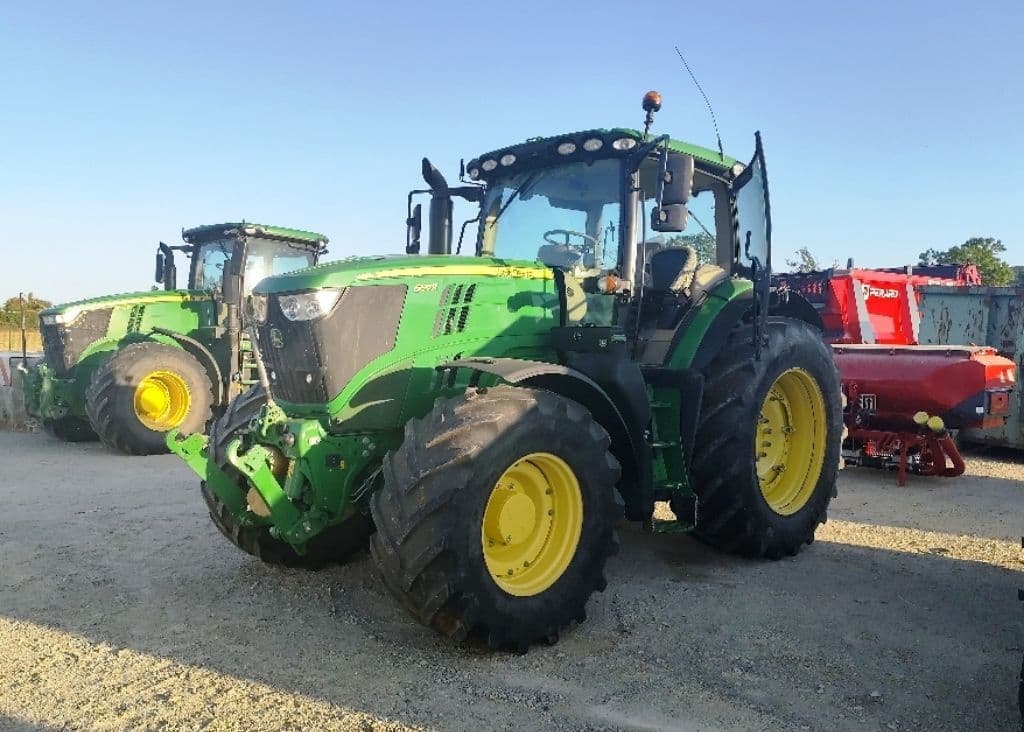 Tracteur JOHN DEERE 6195R - photo principale
