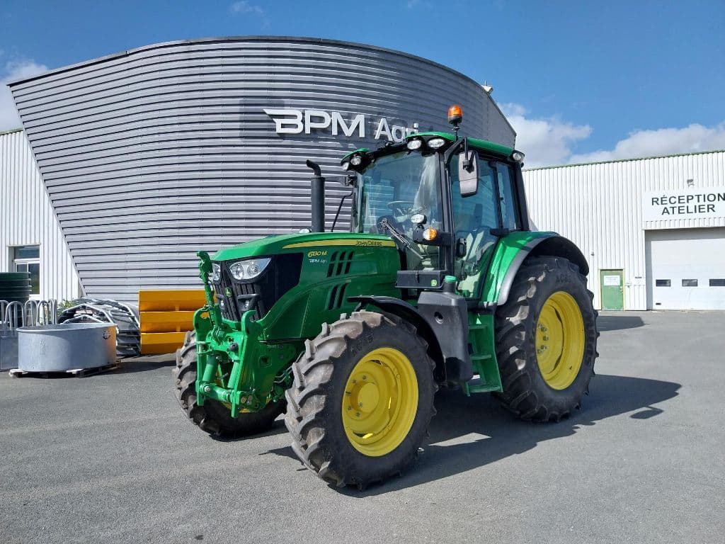 Tracteur JOHN DEERE 6130M - photo principale