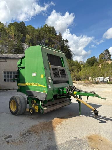 Presse balles rondes JOHN DEERE 592 Hi Flow  - photo 2