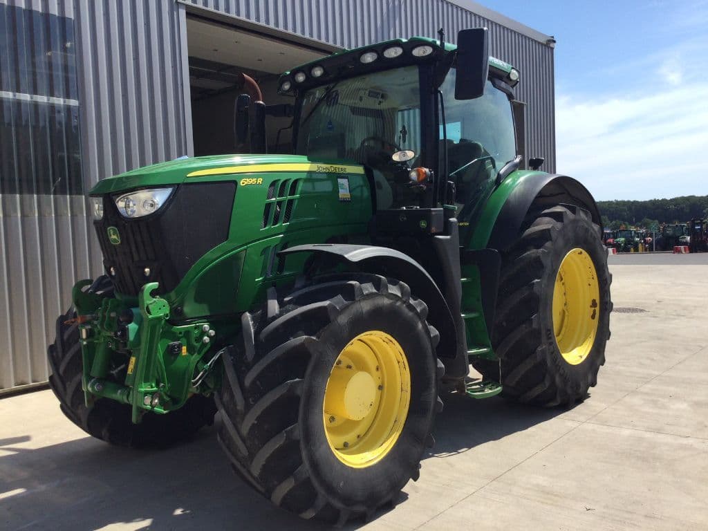 Tracteur JOHN DEERE 6195R - photo principale