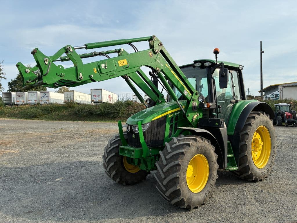 Tracteur chargeur JOHN DEERE 6100 M AUTOQUAD - photo principale