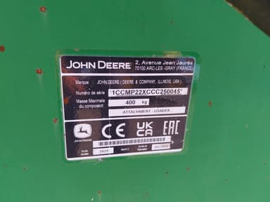 Godet JOHN DEERE BMS 2.20m  - photo 5
