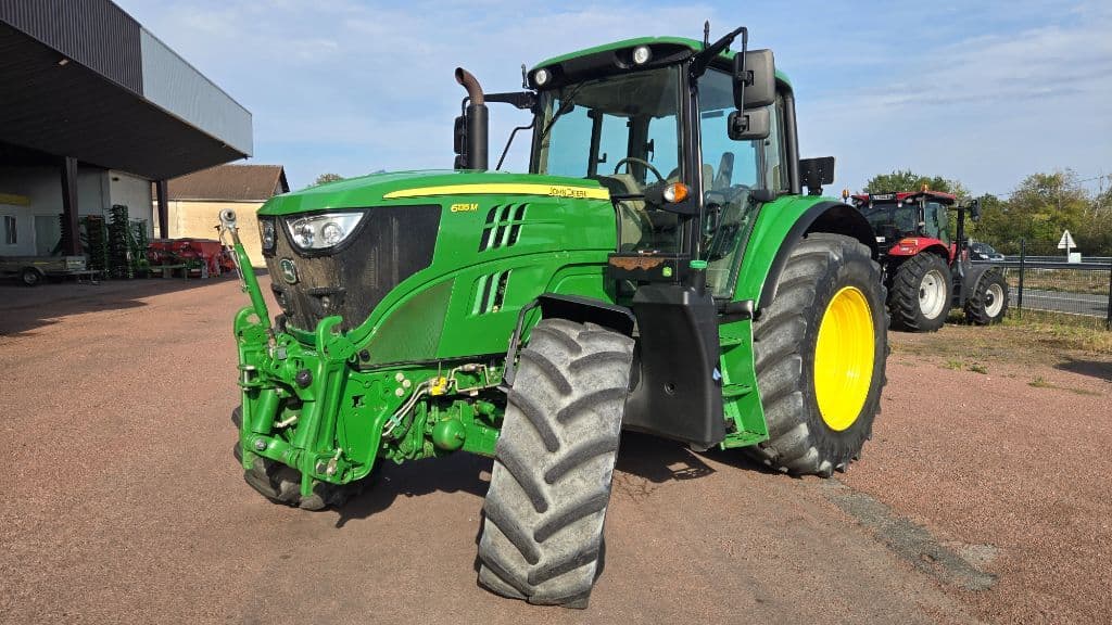 Tracteur JOHN DEERE 6135M - photo principale