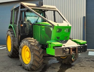 Tracteur forestier JOHN DEERE 6155M - photo 2