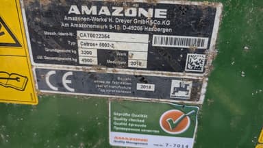 Dechaumeur AMAZONE Catros + 5002-2 - photo 3