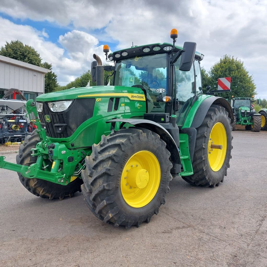 Tracteur JOHN DEERE 6R185 - photo principale