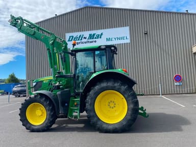 Tracteur chargeur JOHN DEERE 6130M AUTO POWER  - photo 2