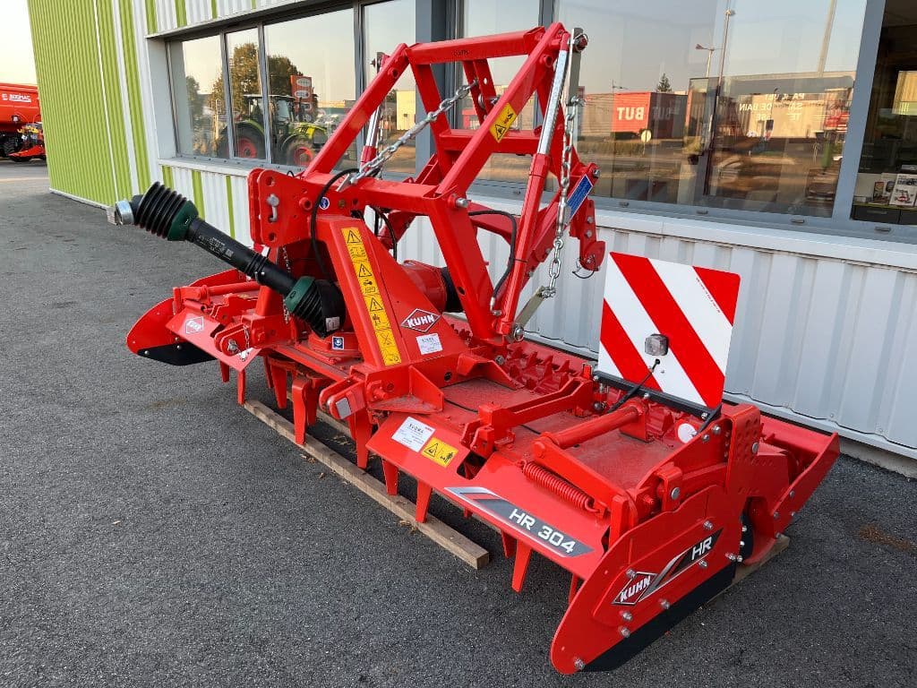 Herse rotative KUHN HR 304D - Rouleau Maxipacker - photo principale