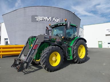 Tracteur chargeur JOHN DEERE 6R 140 - photo 2