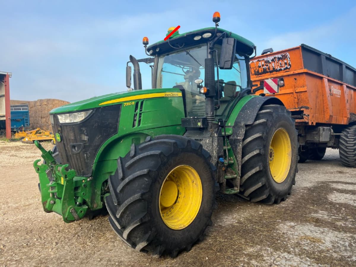 Tracteur JOHN DEERE 7310R - photo principale