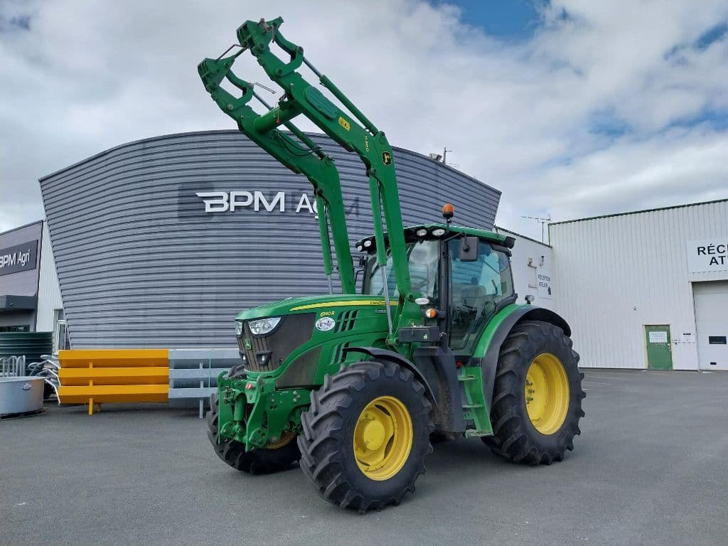Tracteur chargeur JOHN DEERE 6140R - photo principale