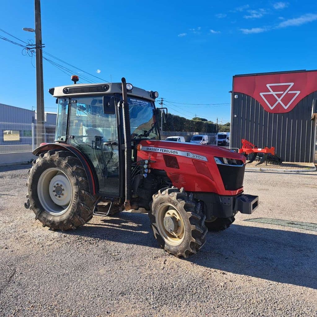 Tracteur fruitier MASSEY FERGUSON 3709F EF - photo principale