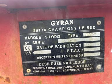Desileuse pailleuse GYRAX 2750 - photo 5