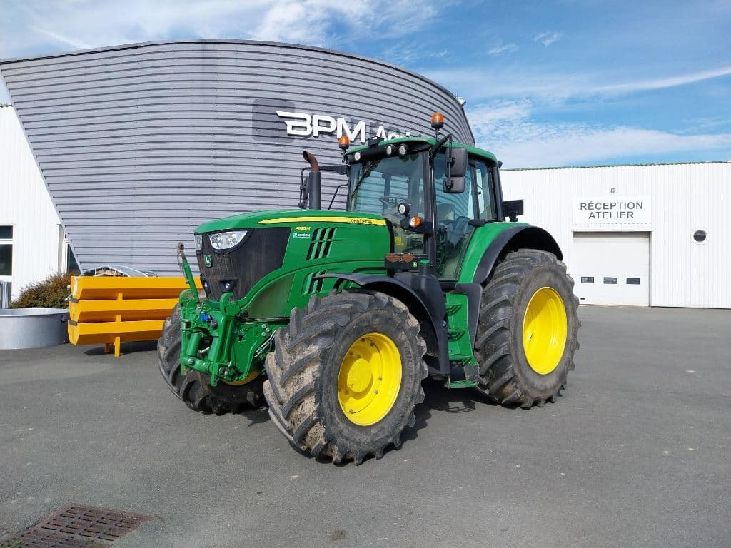 Tracteur JOHN DEERE 6195M - photo principale