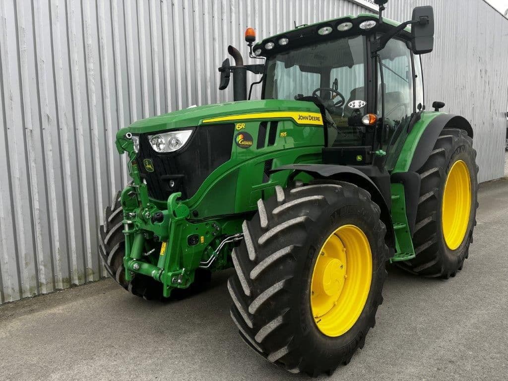 Tracteur JOHN DEERE 6R155 - photo principale