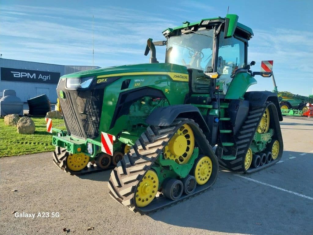 Tracteur à chenilles JOHN DEERE 8rx370 - photo principale