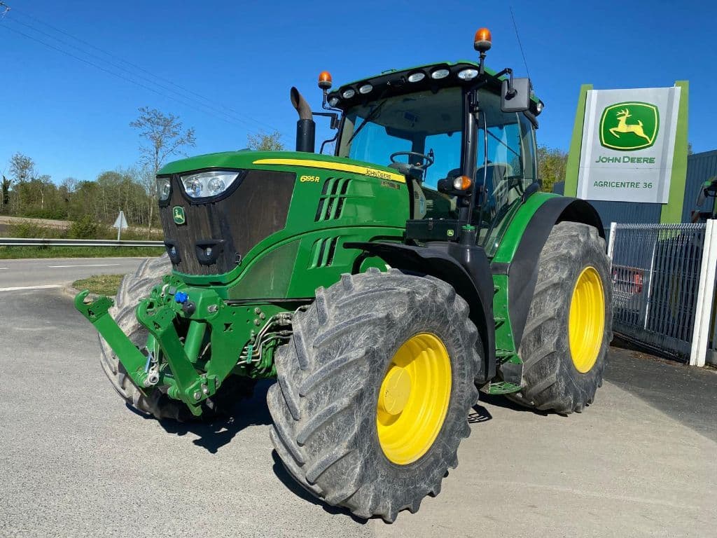 Tracteur JOHN DEERE 6195R - photo principale