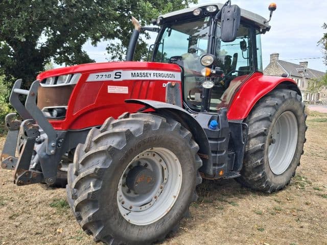 Tracteur MASSEY FERGUSON 7718S DYNA 6 - photo principale