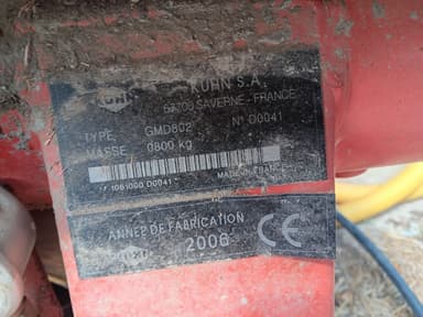 Faucheuse KUHN gmd 802 - photo 4