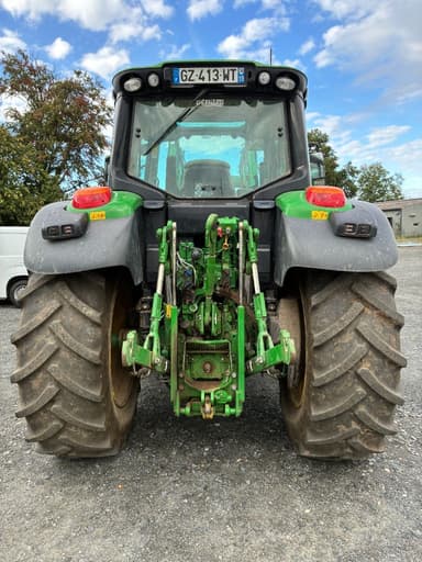 Tracteur chargeur JOHN DEERE 6120 M COMMAN QUAD - photo 5