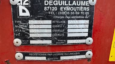 Epandeur fumier DEGUILLAUME EVI 7 - photo 4