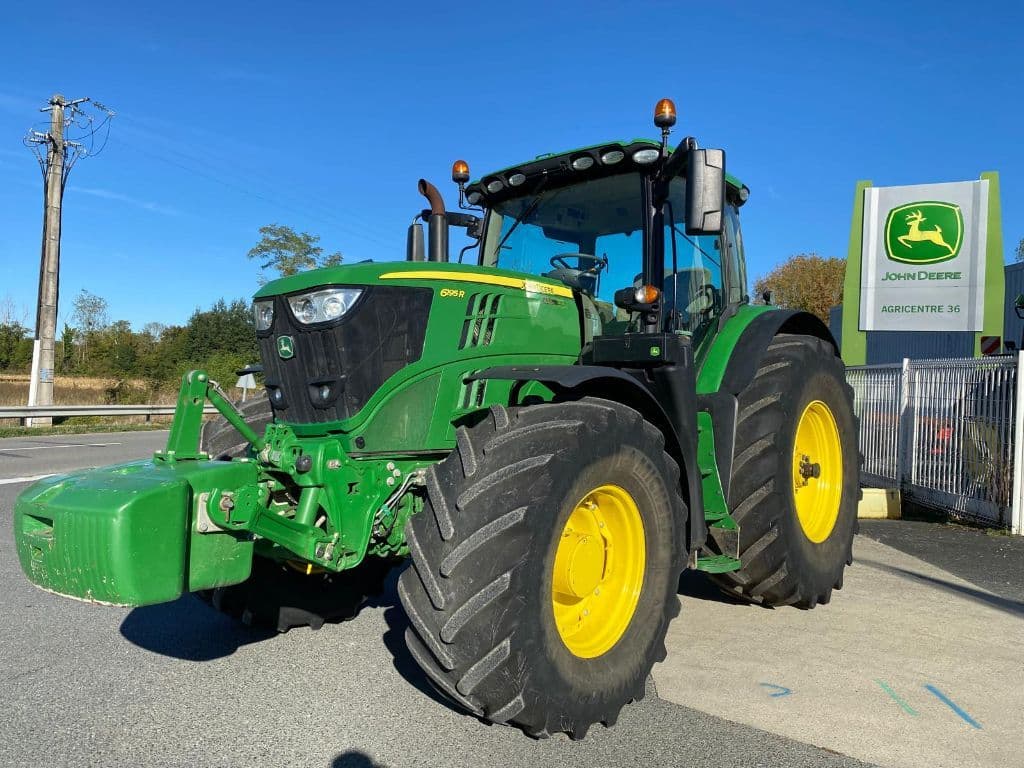 Tracteur JOHN DEERE 6195R - photo principale