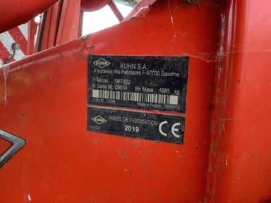 Faneuse KUHN GF 7802  - photo 4