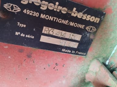 Charrue GREGOIRE BESSON RY3414150 - photo 5