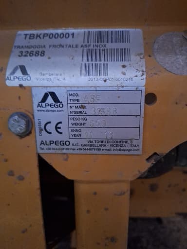 Trémie frontale ALPEGO Asf - photo 4