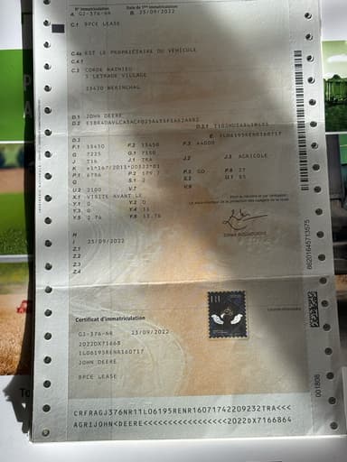 Tracteur JOHN DEERE 6R195 - photo 5