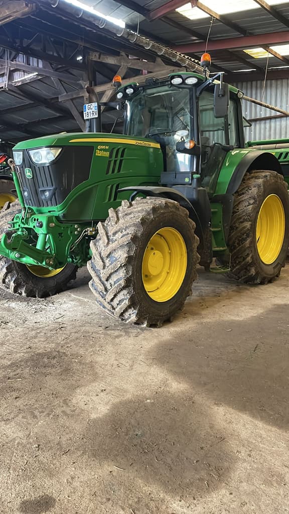 Tracteur JOHN DEERE 6195M - photo principale