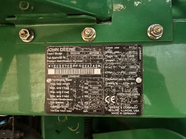 Moissonneuse JOHN DEERE S670 - photo 5